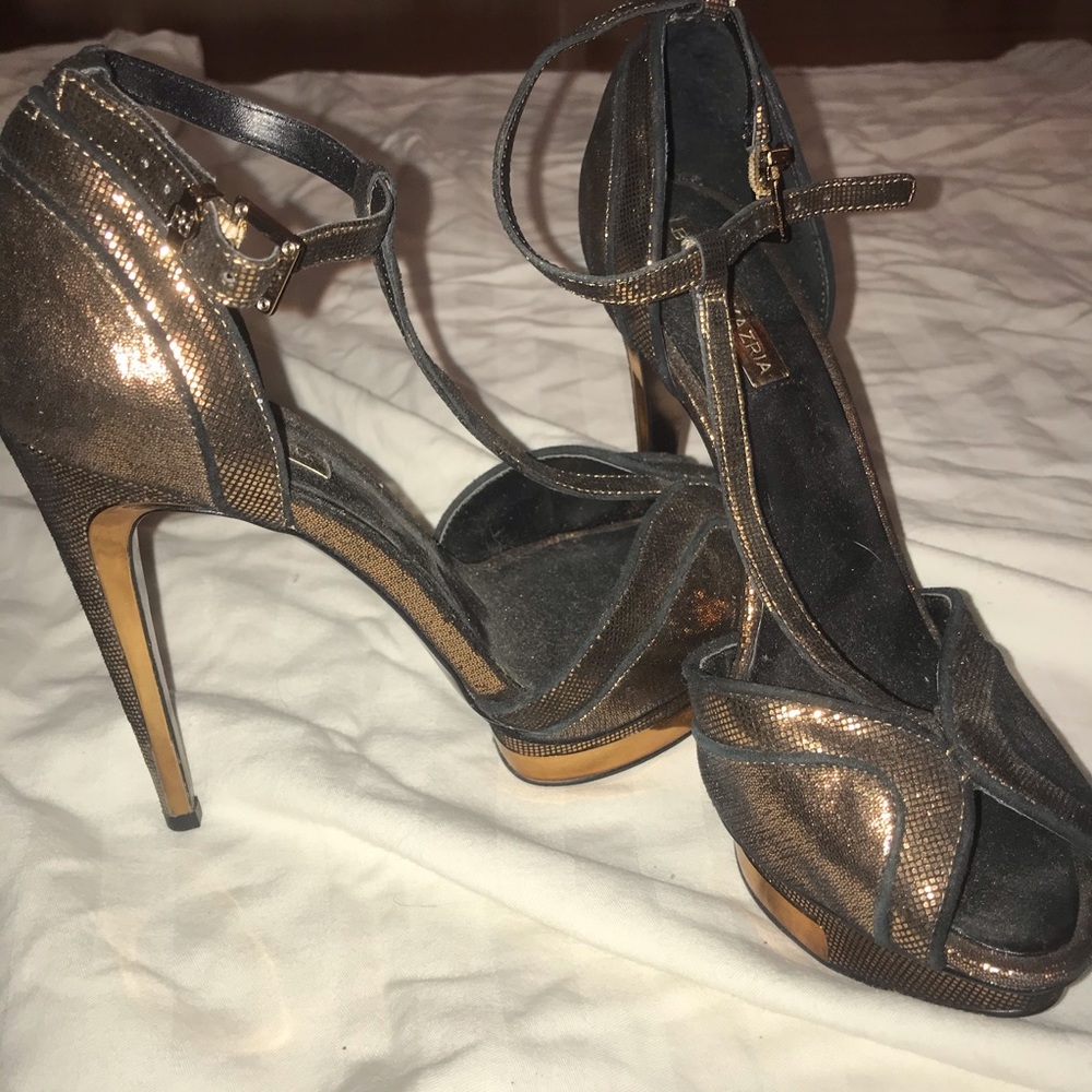 Bronze heels